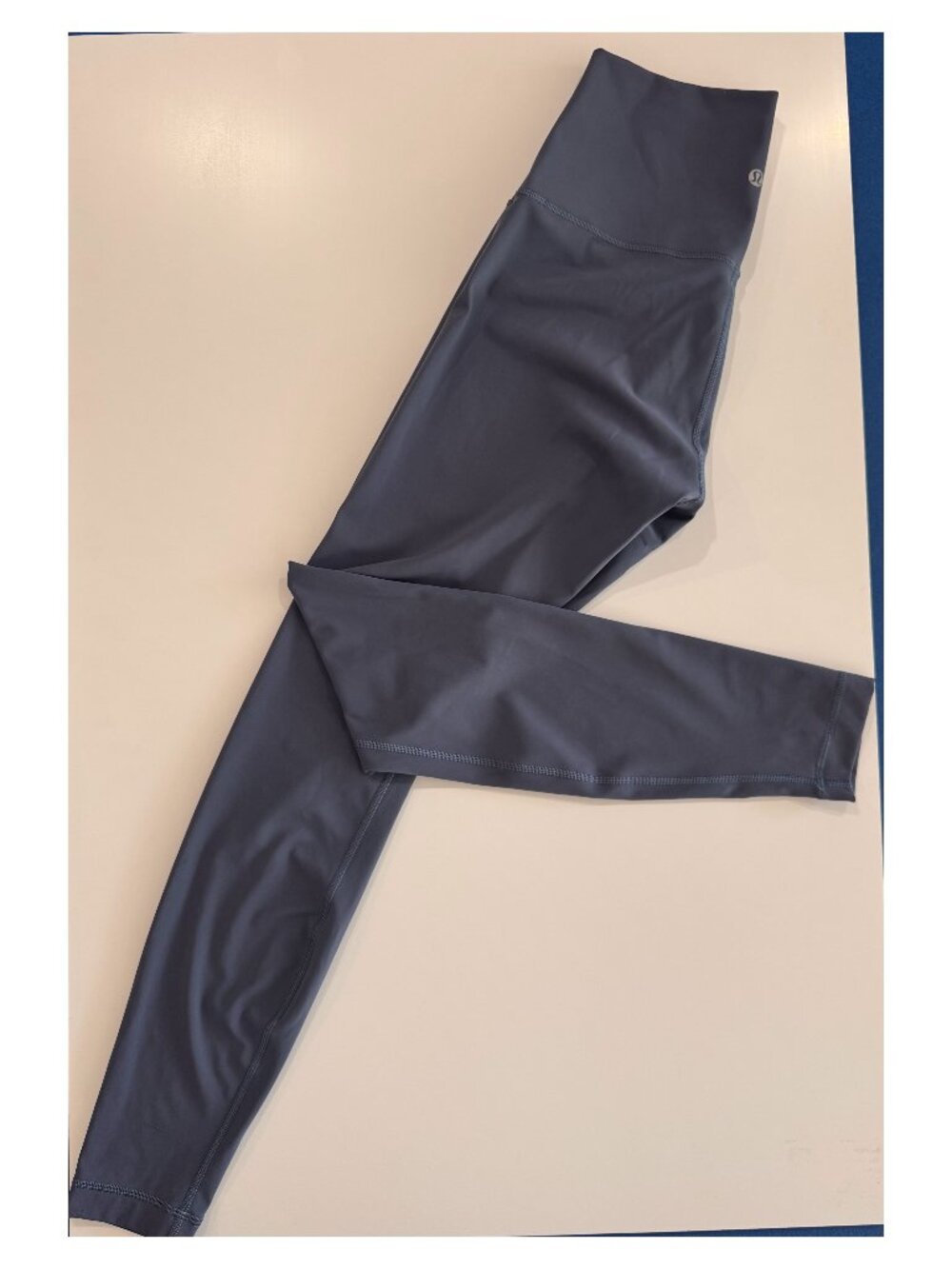 Lululemon Wunder Under Super High Rise Leggings Size 8 Gray Yoga Athletic Pants